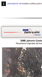 Mobile Screenshot of jetronic.net